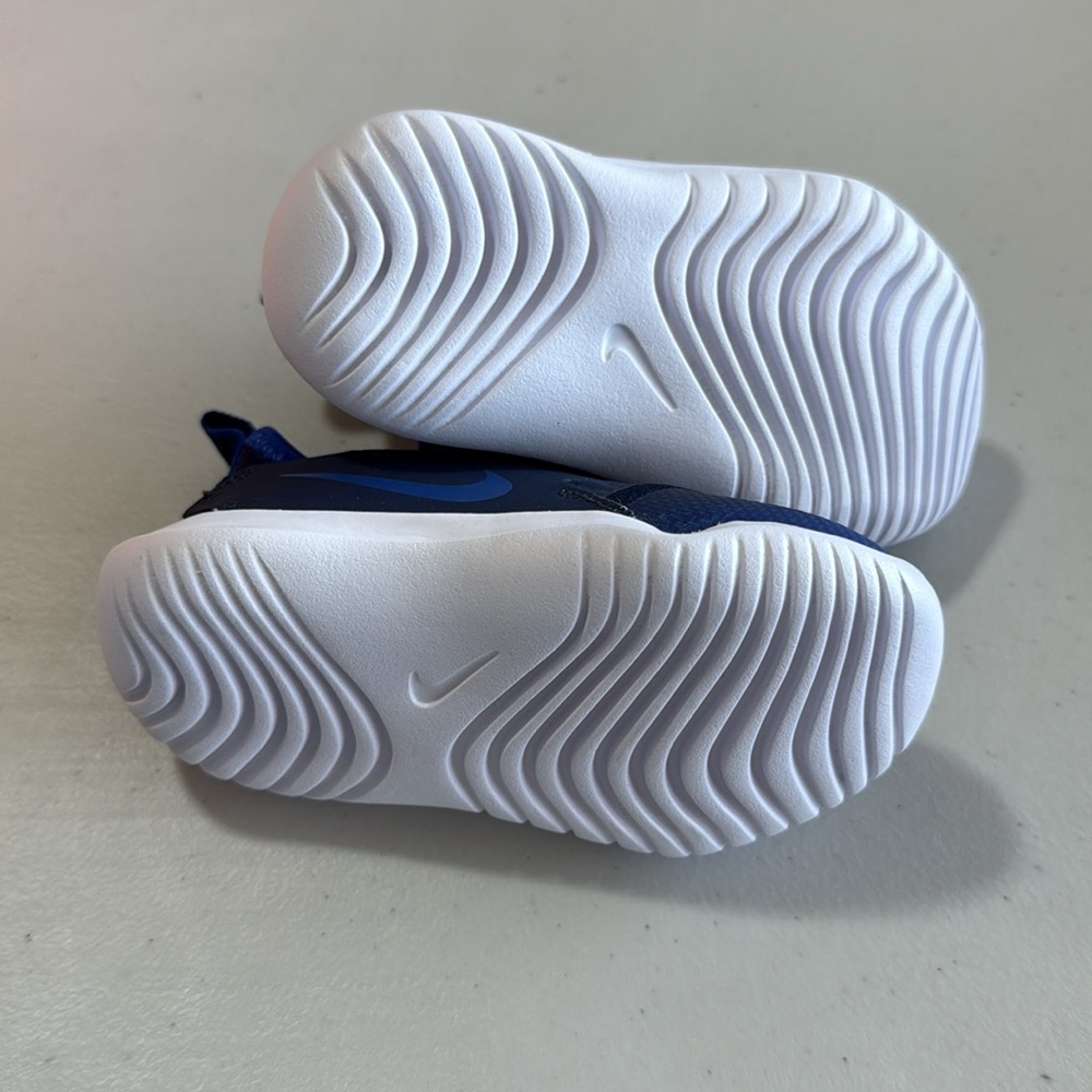 Nike Toddler Flex Runner Blue Slip-On Shoes Size 6c - Picture 4 of 6
